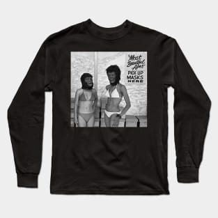 Planet Of The Apes Beauty Contest, Center City California 1973 Long Sleeve T-Shirt